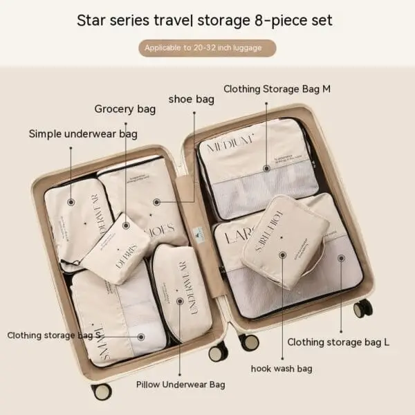 Travel Storage Bag Set Packing - Image 3